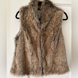 BCBG Generation Faux Fur Vest
